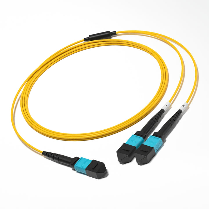MPO-12 to 2 x MPO-4 8F OS2 G.657.A1 Harness Cable - product view
